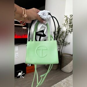 Telfar Mint Green Mini Bag